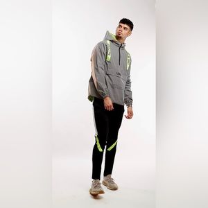 UNISEX REFLECTIVE LIGHTWEIGHT WINDBREAKER JACKET